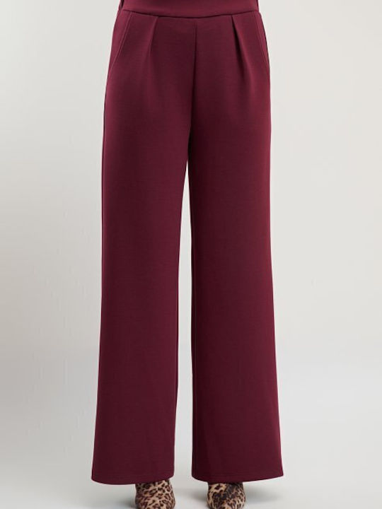 Damen Hochbund Pantaloona Burgundisch