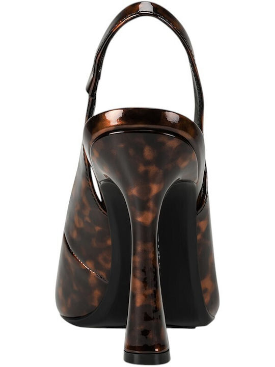 Pumps mit Hochem Absatz Braune