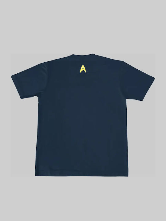 Kids Top Black with Vulcan Salute and Starfleet-inspired Delta A Star Trek inspired graphic Kids Top for science fiction fans and
