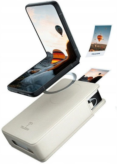 Калъф Покривало Magsafe Xiaomi Pocket Printer 1 1s Mijia Ar P6-ptc-02 Бежов