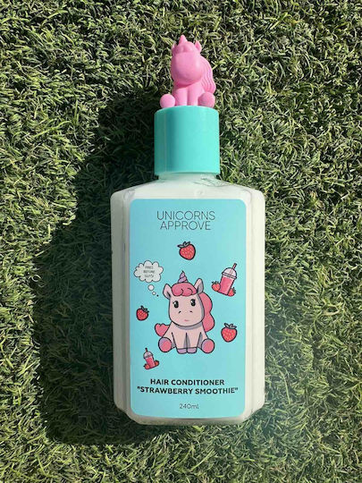 Unicorns Approve Παιδικό Conditioner & Σαμπουάν & Αφρόλουτρο με Φράουλα σε Μορφή Κρέμας
