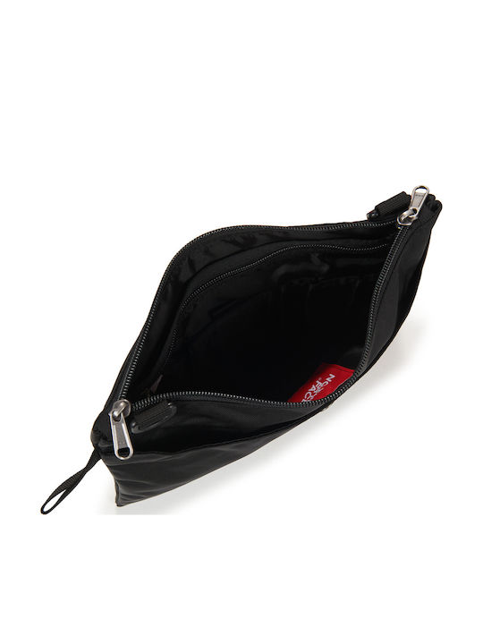Herren Schulter / Crossbody Tasche Schwarz