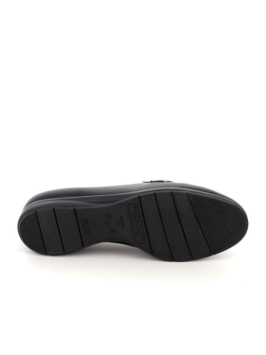 Mocasini dama in culoare neagra