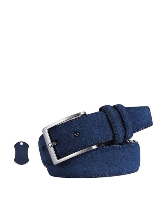 Men's Leather Beige Belt
