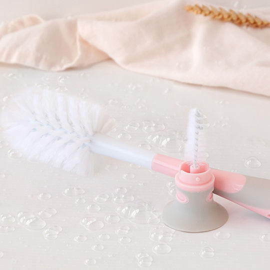 Kiokids Reinigungsbürste Für Babyflaschen Rosa