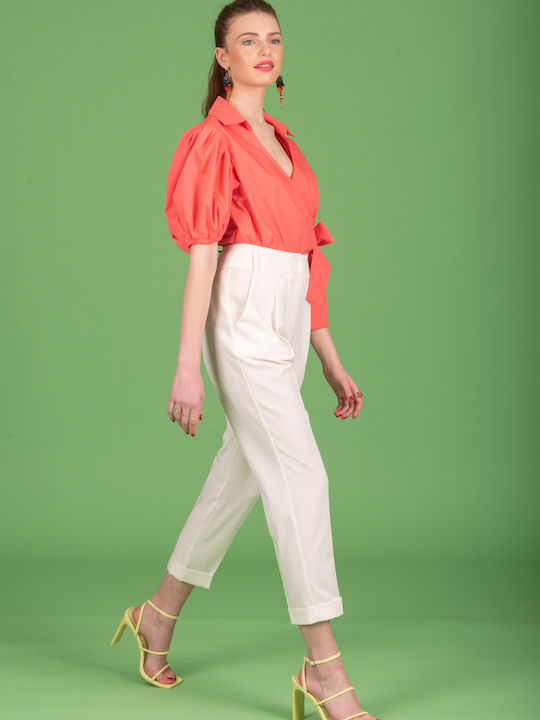 Bluza Damă Bumbac Coral