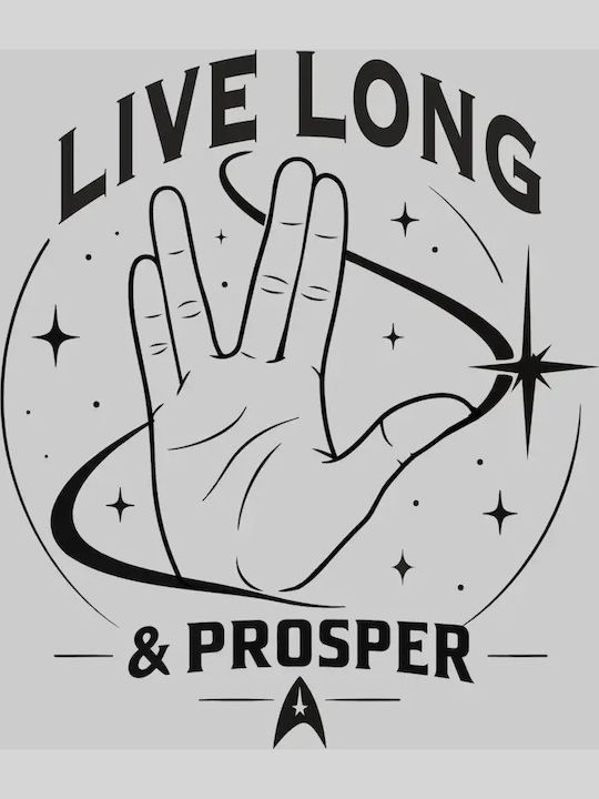 Live Long & Prosper Дамска T-shirt Натурален