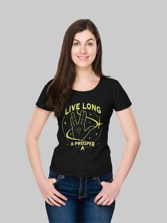 Live Long & Prosper Дамска T-shirt Натурален