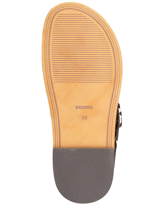 Women's Flat Sandals Brown