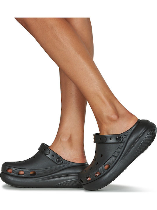 Crocs Classic Crush Anatomisch Clogs Schwarz