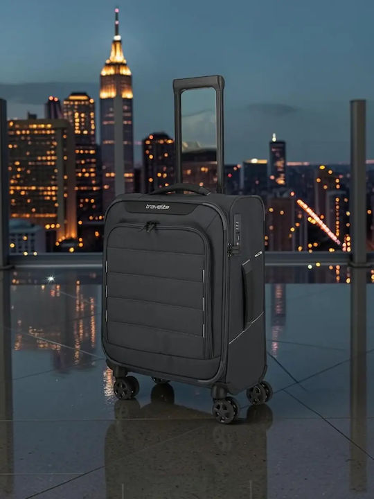 Travelite Skaii Koffer Für Kabine Stoff Anthrazit Höhe 55cm