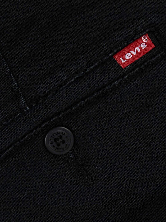 Men's Cargo Relaxed Fit Trousers Black