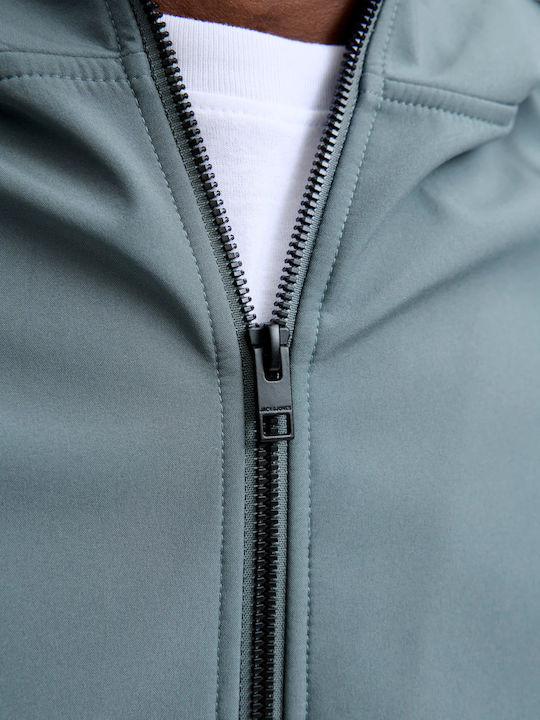 Herren Jacken Softshell Wasserdicht und Winddicht Petrol