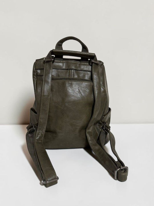 Women's Backpack Handbag Khaki