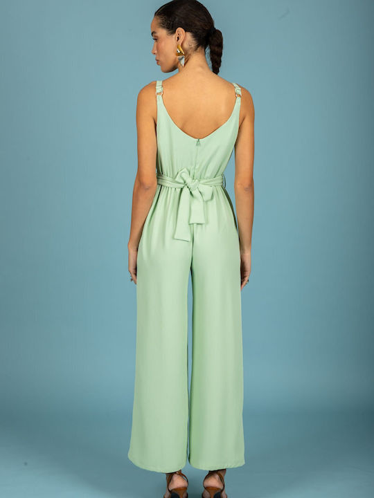 Damen Jumpsuit Grün