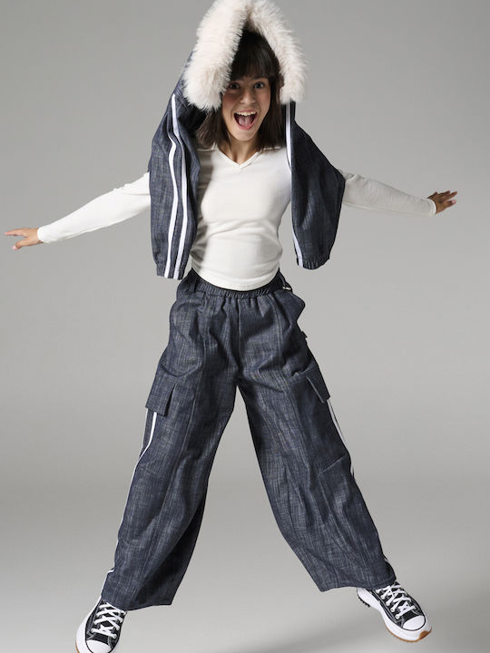 Melin Rose Kids' Grey Jeans Trousers