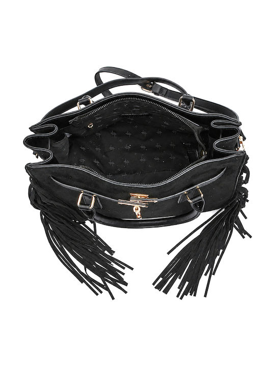 Damentasche Handtasche Schulter Crossbody Schwarz
