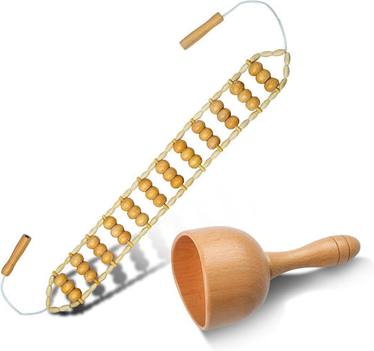 Ξύλινα Εργαλεία Μασάζ Μαδεροθεραπεία Wood Massage Maderotherapy Set