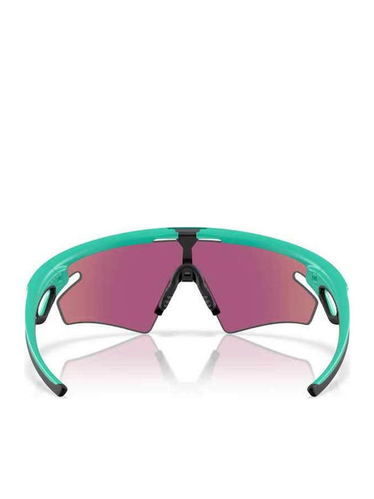Oakley Unisex Ochelari de Soare cu Ramă Verde și Lentilă Multicoloră Oakley Unisex Ochelari de Soare cu Ramă Verde și Lentilă Multicoloră