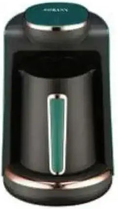 Sokany SK-0136 Μηχανή Ελληνικού 550W με Χωρητικότητα 250ml Μαύρη / Πράσινη