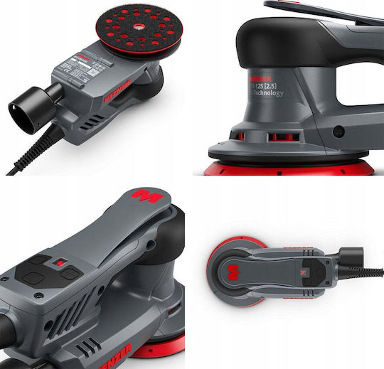 Menzer ETS 125 2.5 Eccentric Sander 125mm Electric 350W with Speed Setting