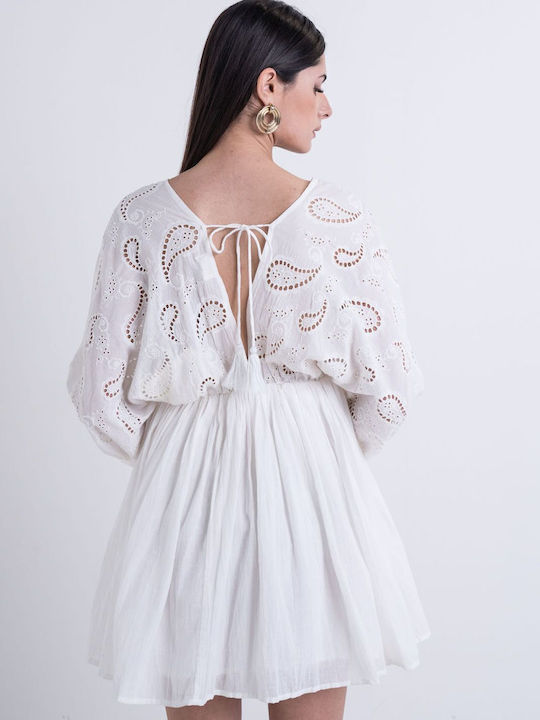 Summer Mini Dress White
