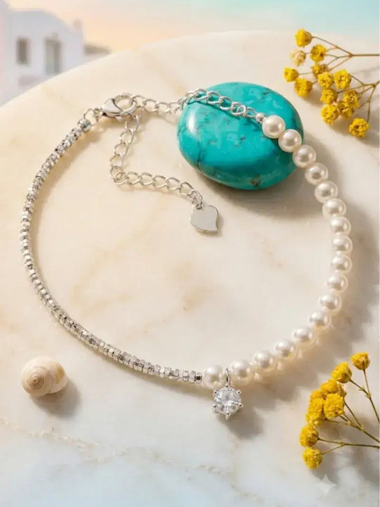 SteweHome SteweHome Armband Kette Aus Messing Mit Perlen