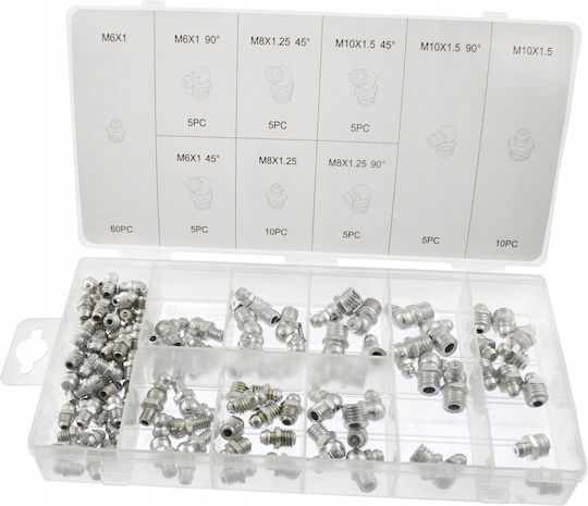 Silver Silver Werkzeugzubehör Satz 110 Stück