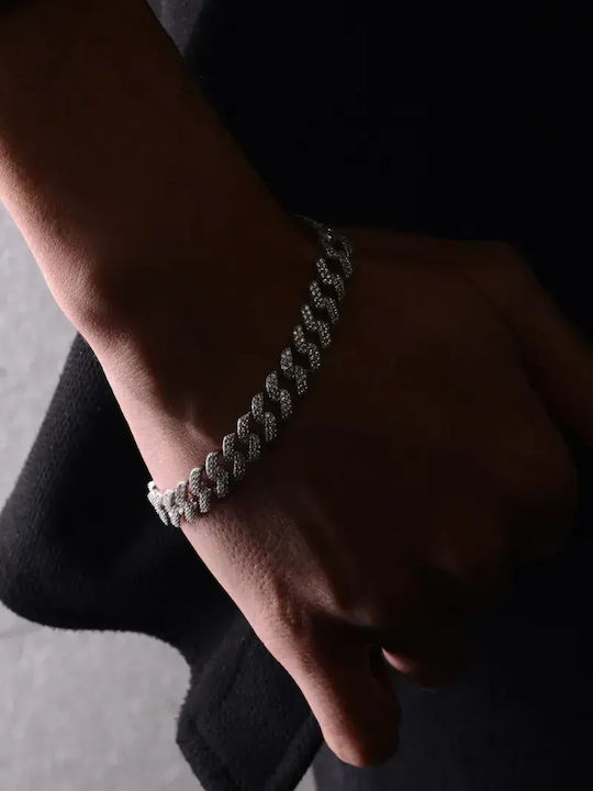 SteweHome Damen Armband aus Silber mit Zirkon