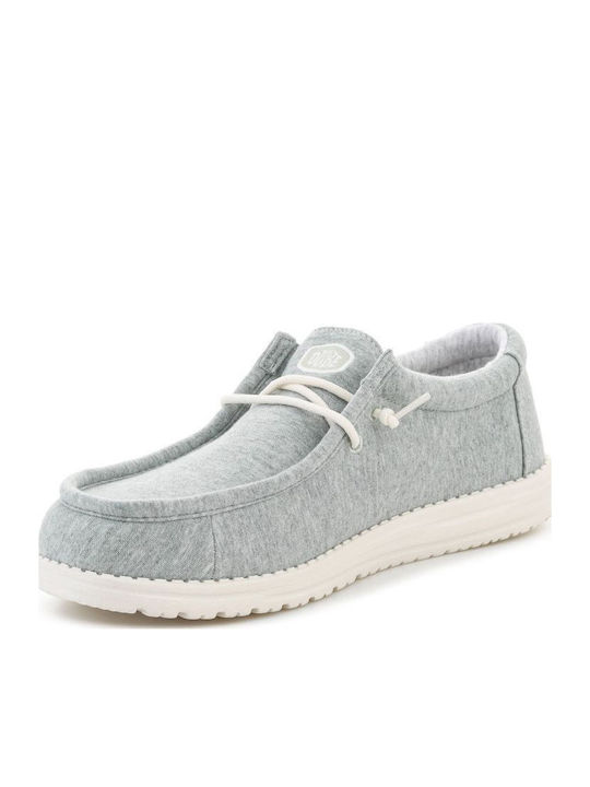 Wally Stretch Mocasini Barbati Loafers Gri Culoare Full Face Fit Relaxat