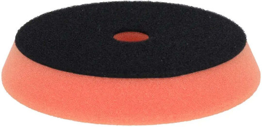 Dedra Hard Polishing Sponge Velcro 180mm Thickness 25mm Orange