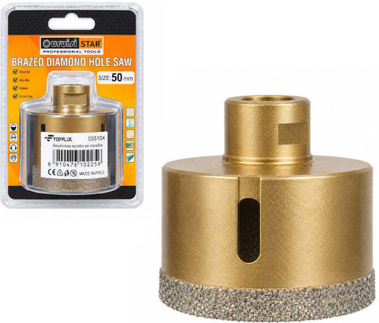 Uruisi Star Diamantkronen-Gewindeschneiden Trockenschnitt mit Durchmesser 50mm für Rasen