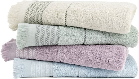 Nima Badetuch-Set 3 Stück Plush Hellbeige Gewicht 480gr/m²