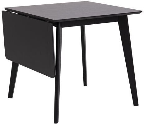 Norsica 484 Square Dining Room Table Extendable Black Norsica 484 Square Dining Room Table Extendable Black