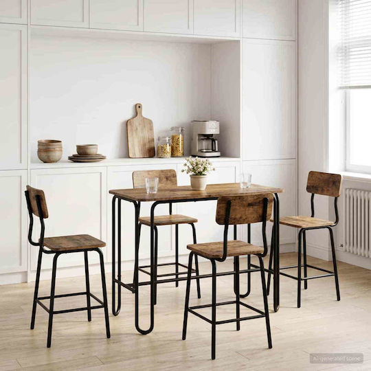 Dining Room Table Made of Processed Wood