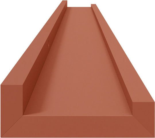 Red Wall Shelves 2 Pieces 115x9x3cm