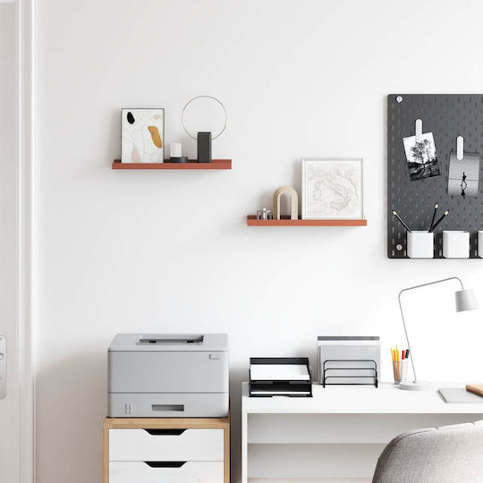 Red Wall Shelves 2 Pieces 40x9x3cm