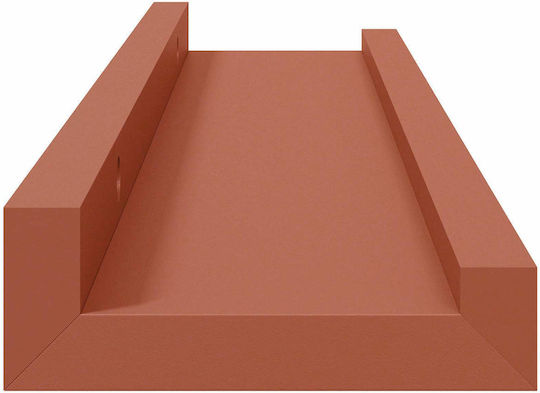 Red Wall Shelves 2 Pieces 40x9x3cm