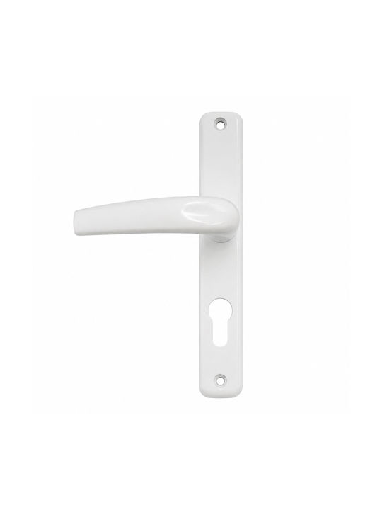 Knobs-Fix Neoxal Plate 140/4 White G-P0503