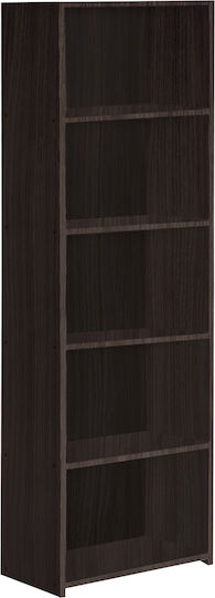 Βιβλιοθήκη Eliot 5s Wenge 60x30x180εκ. Βιβλιοθήκη Eliot 5s Wenge 60x30x180εκ.