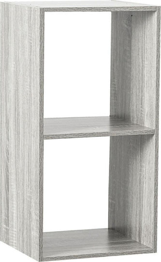 Βιβλιοθήκη Kali Grey 34.5x32x68εκ.