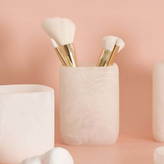 Atmosphera Ecru Marble Cup Holder