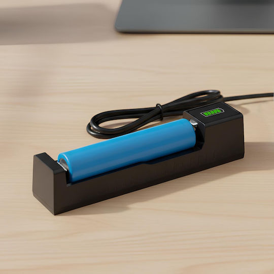 Avizar USB Зарядно устройство за батерии Размер 18650 TX-00601