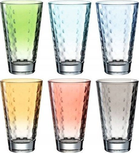 Leonardo Optic Set Brillen Wasser Glas 300ml 6 Stück