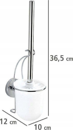 Wenko Inox Grey Bathroom Toilet Brush