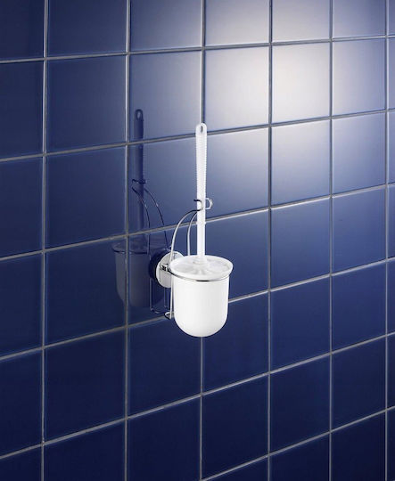 Wenko Inox Grey Bathroom Toilet Brush