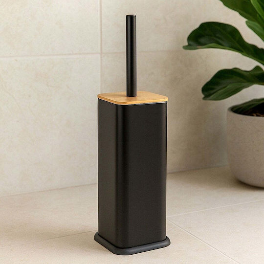 Wenko Bambus Toilettenbürste Badezimmer Schwarz