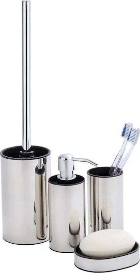 Wenko Inox Πιγκάλ Μπάνιου Ασημί