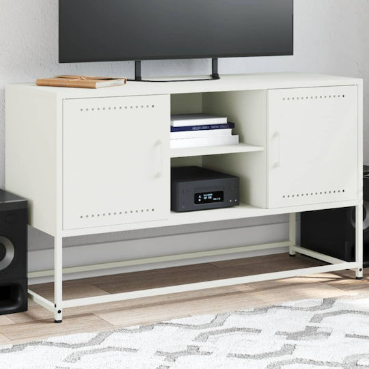TV-Ständer Metall Gelb M100.5xTiefeP39xHöhe107cm