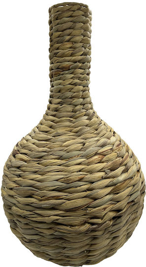 keleman Βάζο Μεταλλικό Καφέ Φ24xΥ52cm